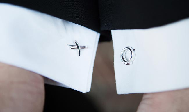 Same-Sex Marriage XO cufflinks wedding photography ideas ricardo tomas weddings event planner